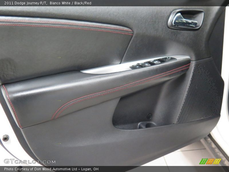 Bianco White / Black/Red 2011 Dodge Journey R/T