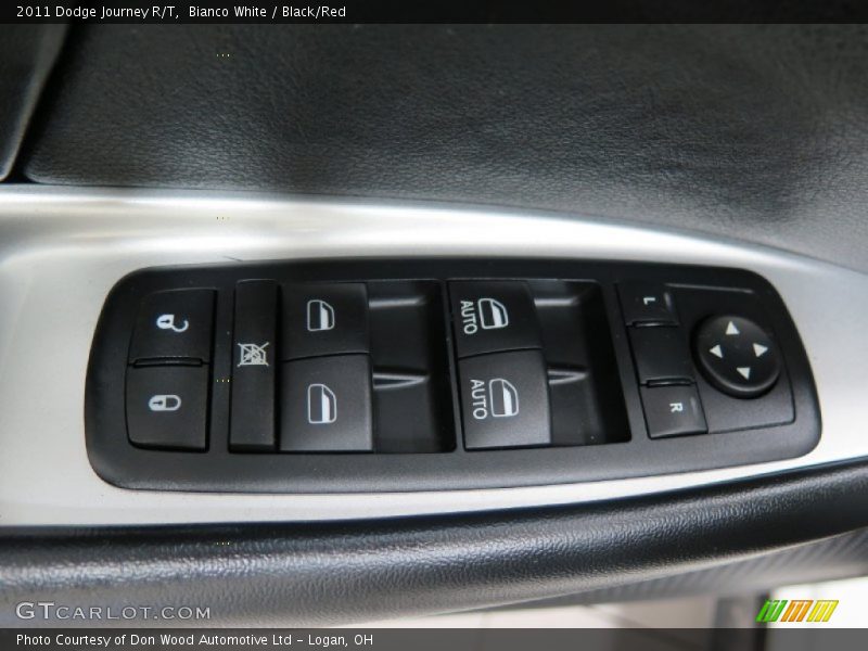 Bianco White / Black/Red 2011 Dodge Journey R/T
