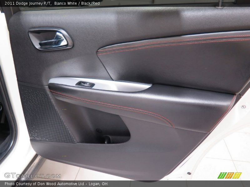 Bianco White / Black/Red 2011 Dodge Journey R/T