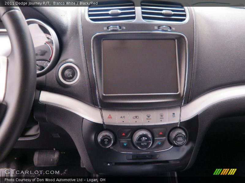 Bianco White / Black/Red 2011 Dodge Journey R/T