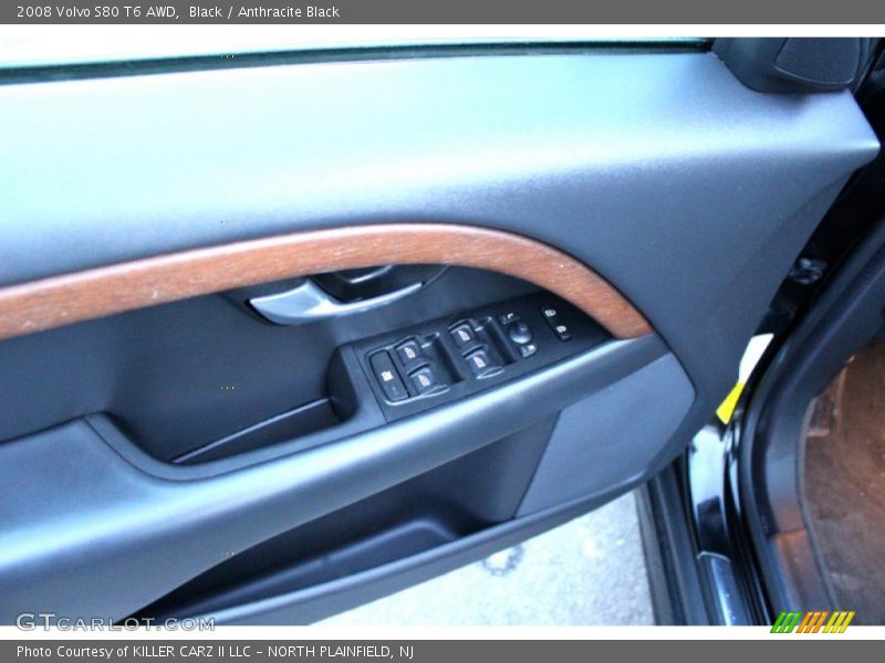 Black / Anthracite Black 2008 Volvo S80 T6 AWD