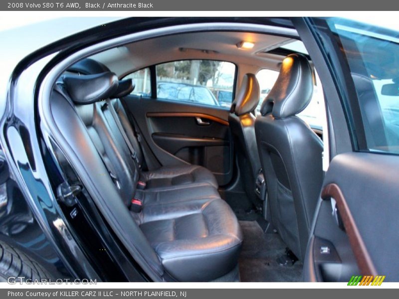Black / Anthracite Black 2008 Volvo S80 T6 AWD