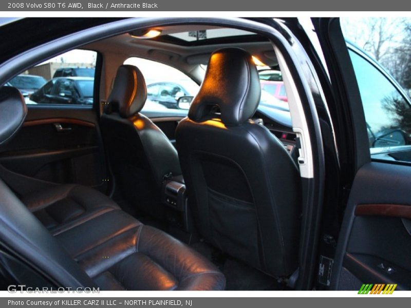 Black / Anthracite Black 2008 Volvo S80 T6 AWD