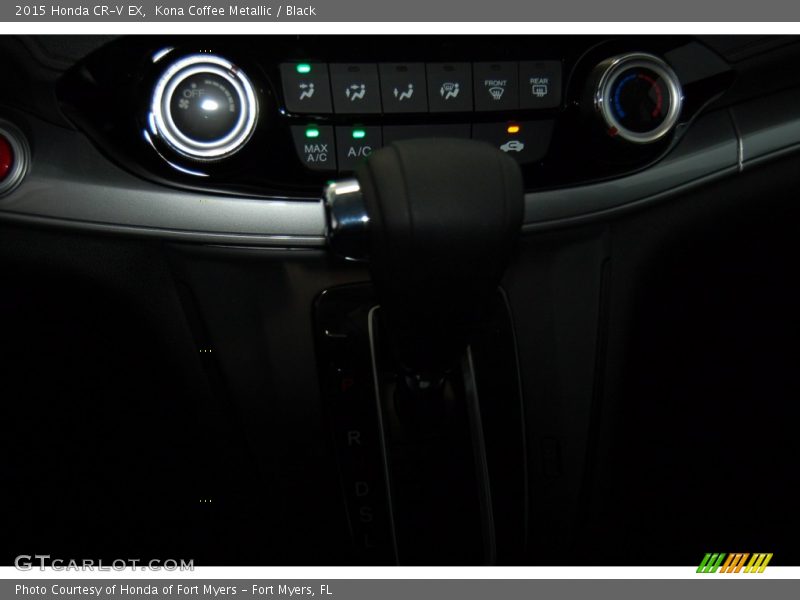 Kona Coffee Metallic / Black 2015 Honda CR-V EX