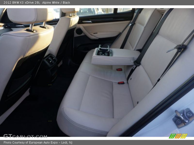 Alpine White / Black 2012 BMW X3 xDrive 28i
