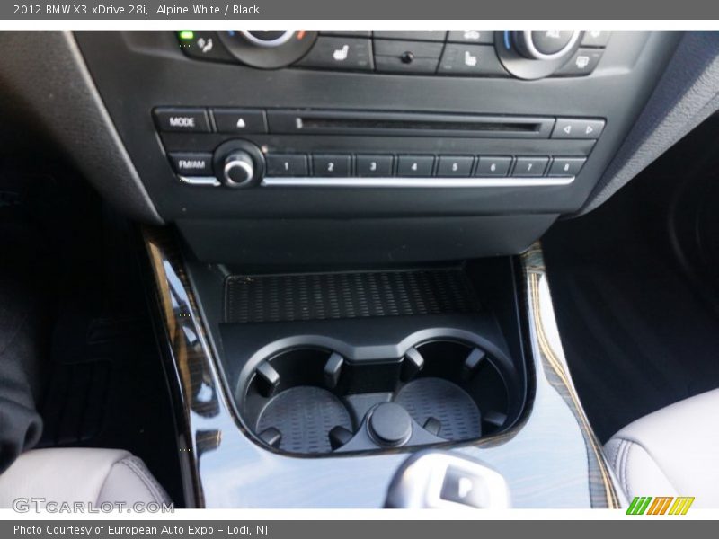 Alpine White / Black 2012 BMW X3 xDrive 28i