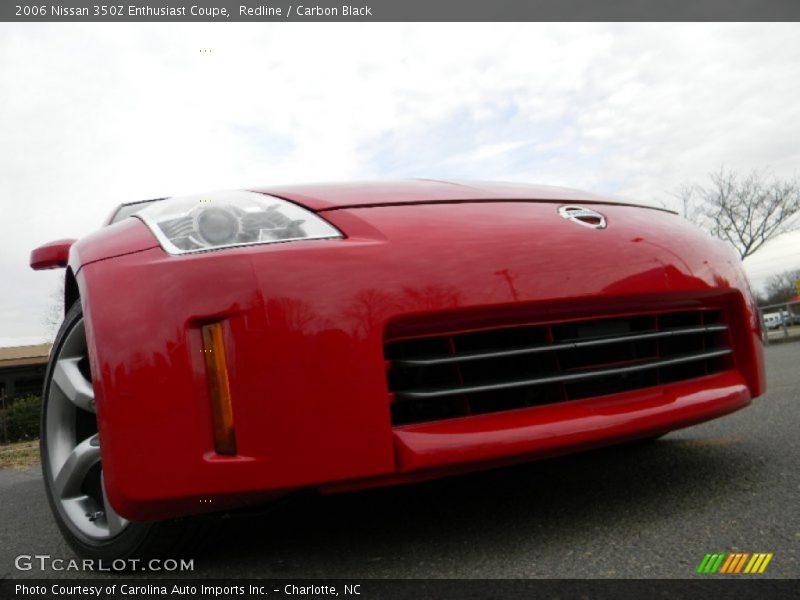 Redline / Carbon Black 2006 Nissan 350Z Enthusiast Coupe