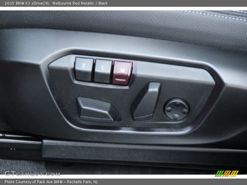 Melbourne Red Metallic / Black 2015 BMW X3 xDrive28i
