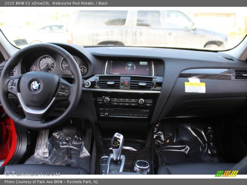 Melbourne Red Metallic / Black 2015 BMW X3 xDrive28i