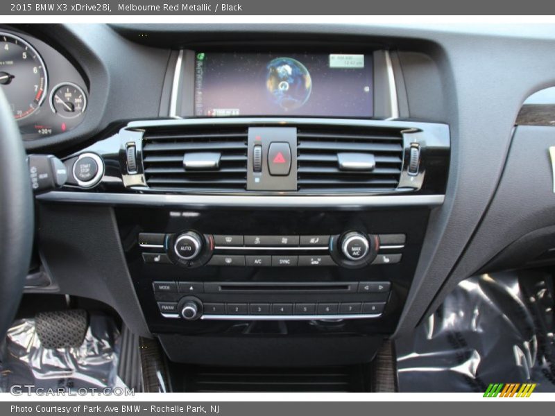 Melbourne Red Metallic / Black 2015 BMW X3 xDrive28i