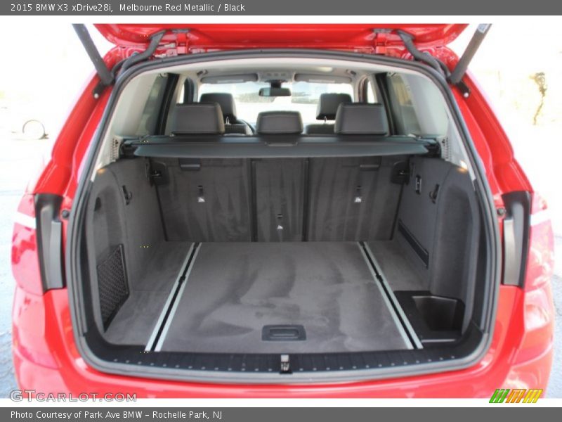 Melbourne Red Metallic / Black 2015 BMW X3 xDrive28i