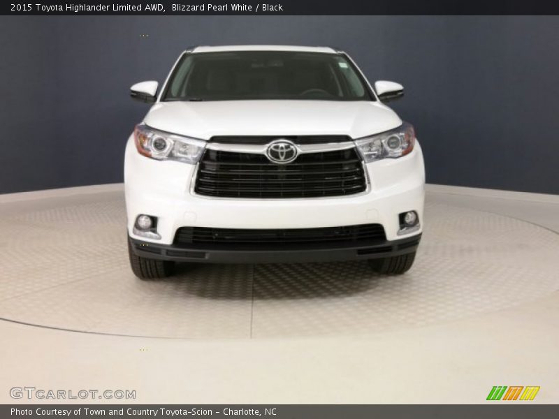 Blizzard Pearl White / Black 2015 Toyota Highlander Limited AWD