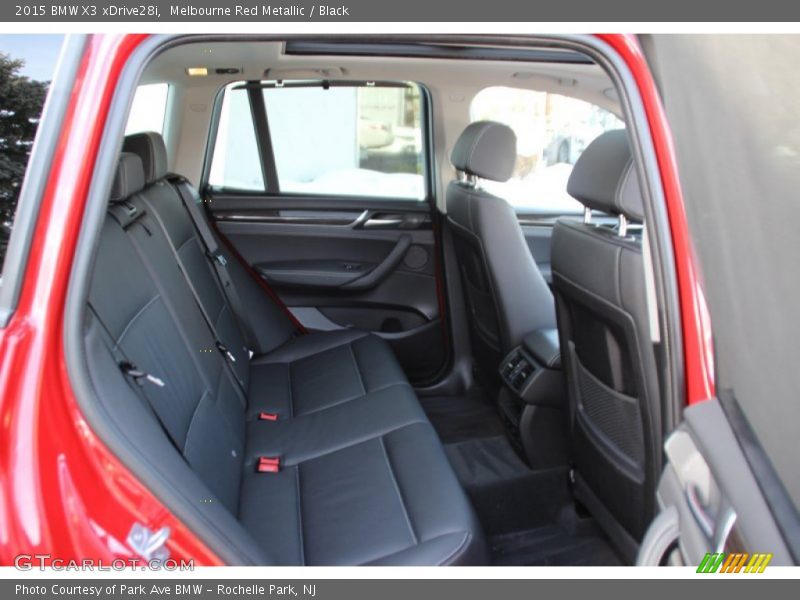 Melbourne Red Metallic / Black 2015 BMW X3 xDrive28i
