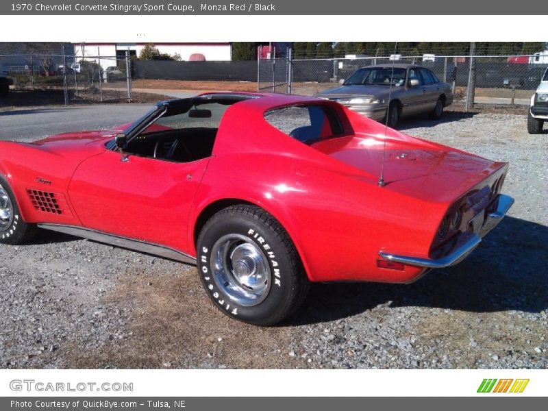 Monza Red / Black 1970 Chevrolet Corvette Stingray Sport Coupe