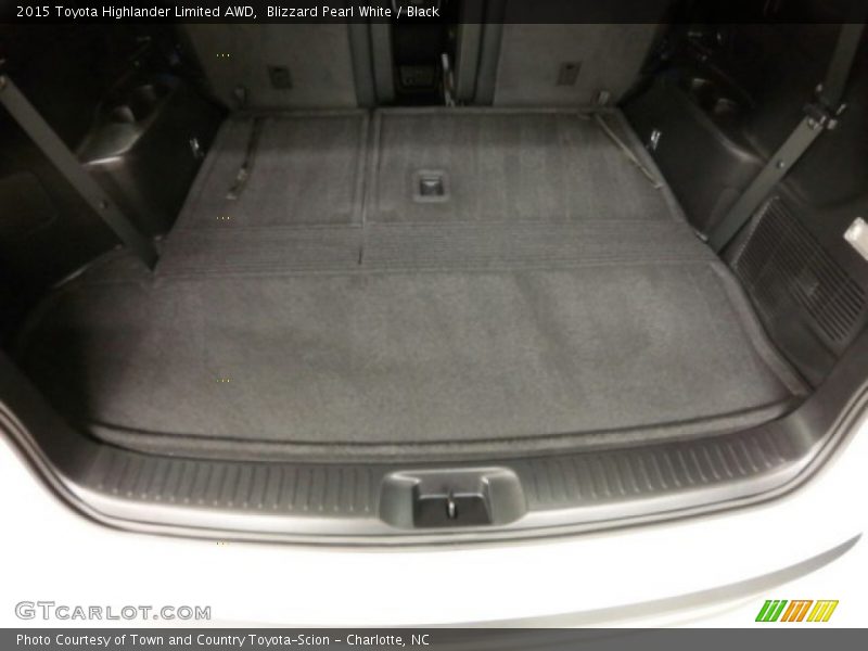 Blizzard Pearl White / Black 2015 Toyota Highlander Limited AWD