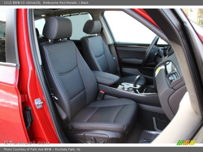 Melbourne Red Metallic / Black 2015 BMW X3 xDrive28i