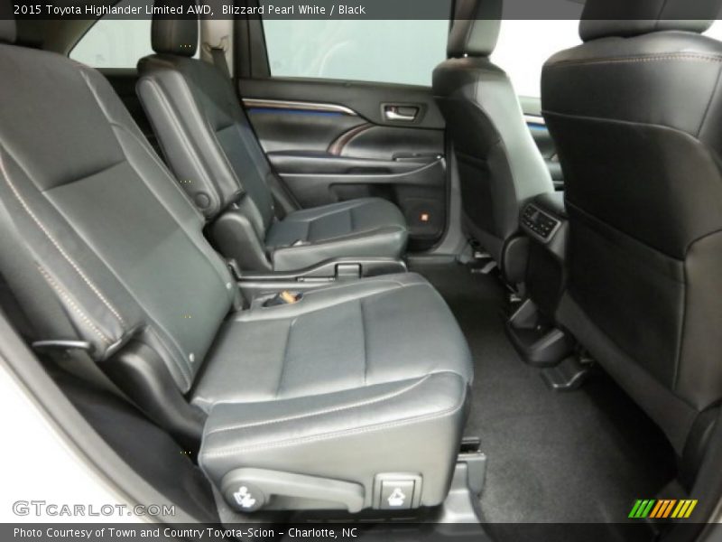 Blizzard Pearl White / Black 2015 Toyota Highlander Limited AWD