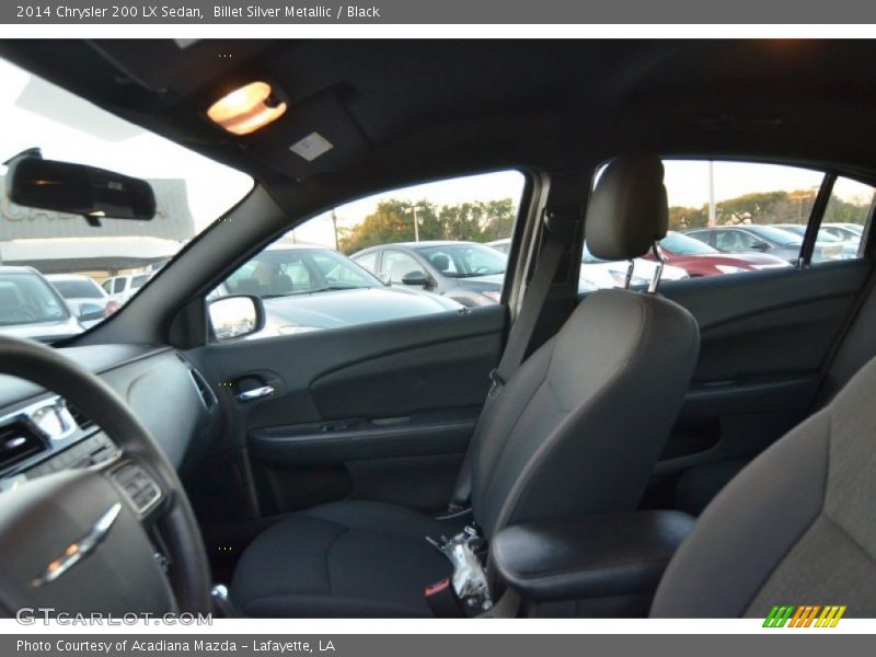 Billet Silver Metallic / Black 2014 Chrysler 200 LX Sedan