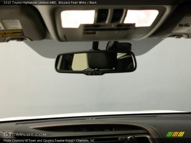 Blizzard Pearl White / Black 2015 Toyota Highlander Limited AWD