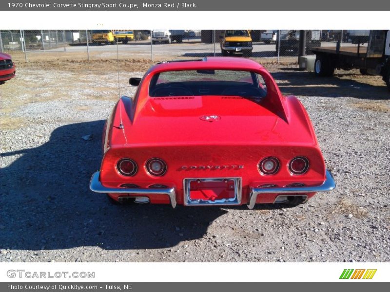 Monza Red / Black 1970 Chevrolet Corvette Stingray Sport Coupe