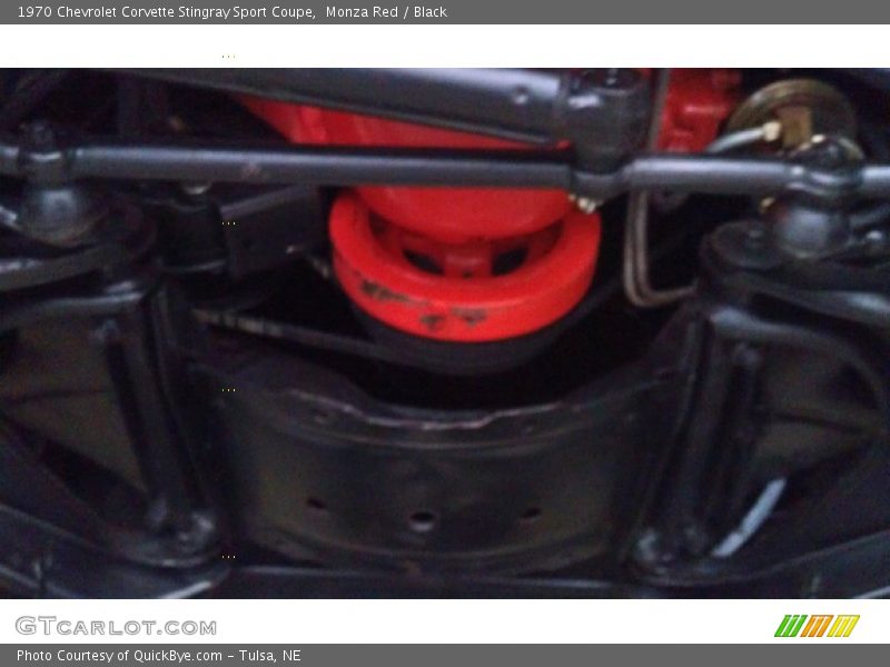 Monza Red / Black 1970 Chevrolet Corvette Stingray Sport Coupe