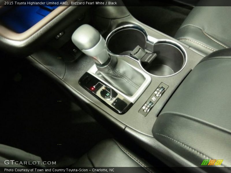 Blizzard Pearl White / Black 2015 Toyota Highlander Limited AWD