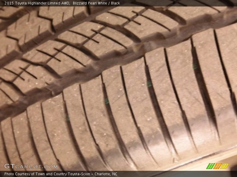 Blizzard Pearl White / Black 2015 Toyota Highlander Limited AWD