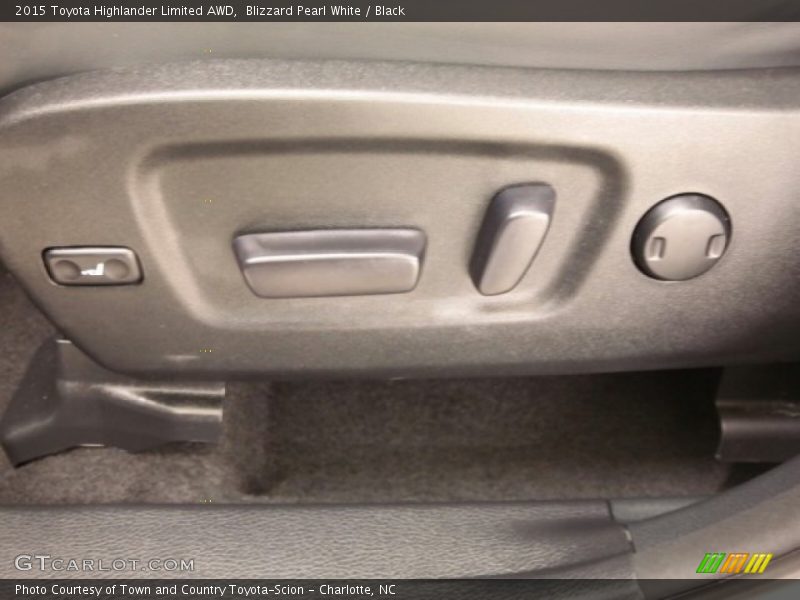 Blizzard Pearl White / Black 2015 Toyota Highlander Limited AWD
