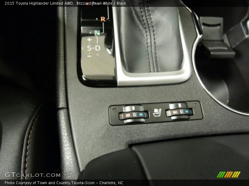 Blizzard Pearl White / Black 2015 Toyota Highlander Limited AWD