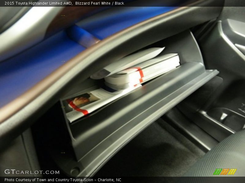 Blizzard Pearl White / Black 2015 Toyota Highlander Limited AWD