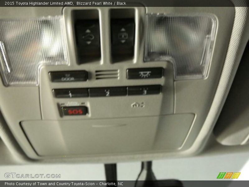 Blizzard Pearl White / Black 2015 Toyota Highlander Limited AWD