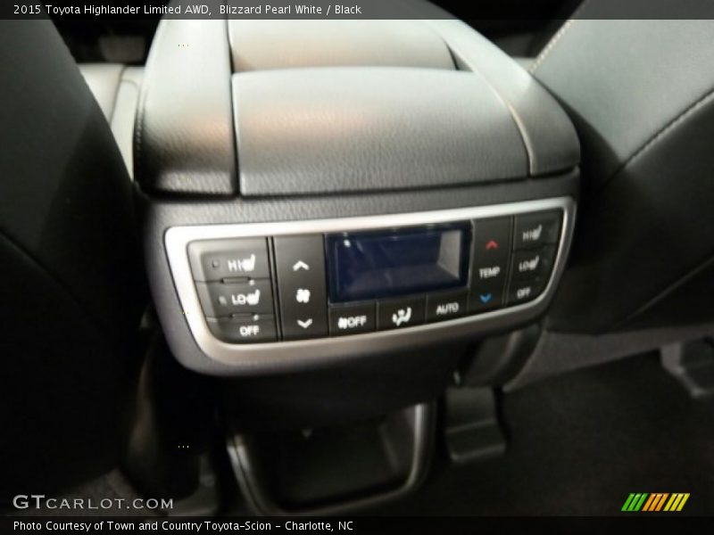 Blizzard Pearl White / Black 2015 Toyota Highlander Limited AWD