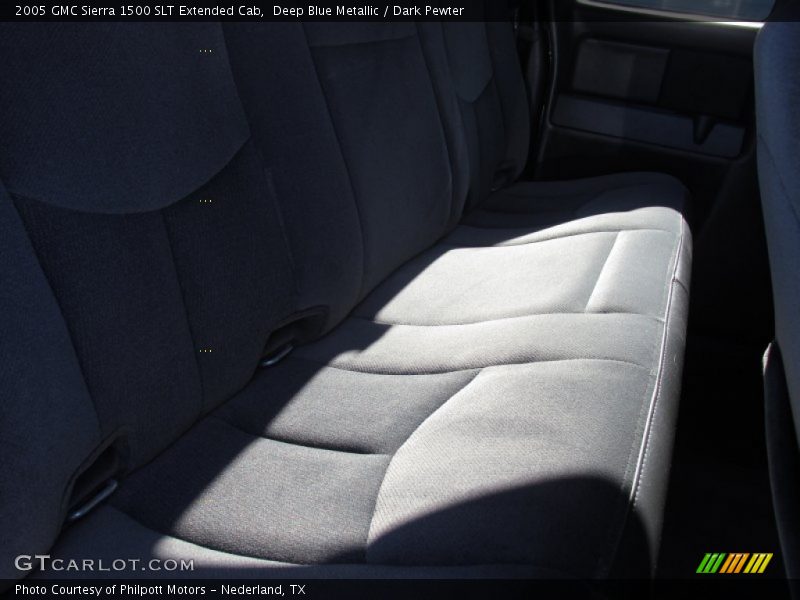 Deep Blue Metallic / Dark Pewter 2005 GMC Sierra 1500 SLT Extended Cab