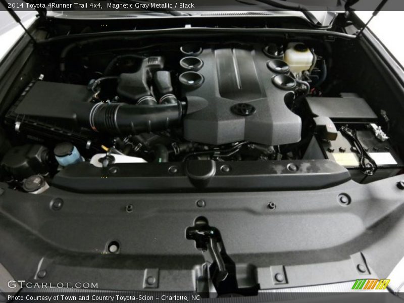 Magnetic Gray Metallic / Black 2014 Toyota 4Runner Trail 4x4