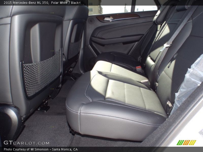 Polar White / Black 2015 Mercedes-Benz ML 350