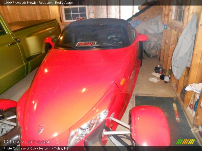 Red / Agate 1999 Plymouth Prowler Roadster