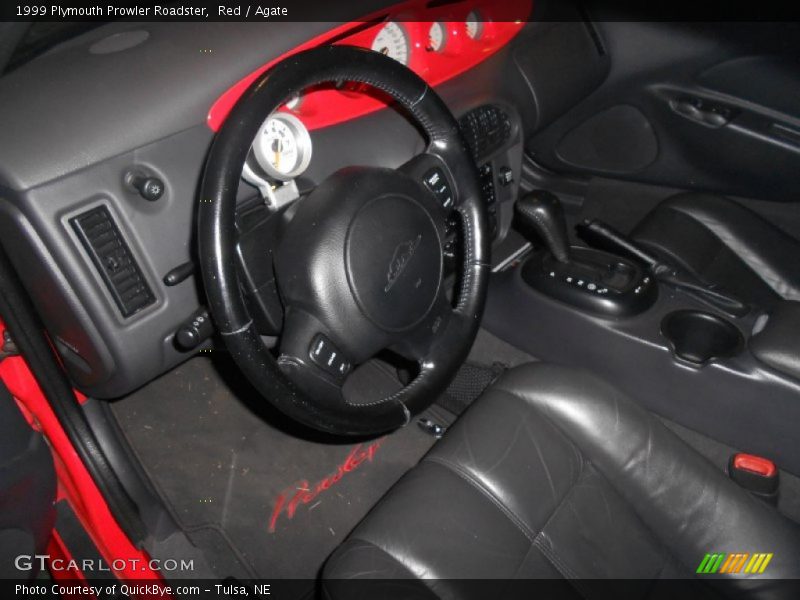 Red / Agate 1999 Plymouth Prowler Roadster