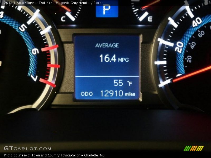 Magnetic Gray Metallic / Black 2014 Toyota 4Runner Trail 4x4