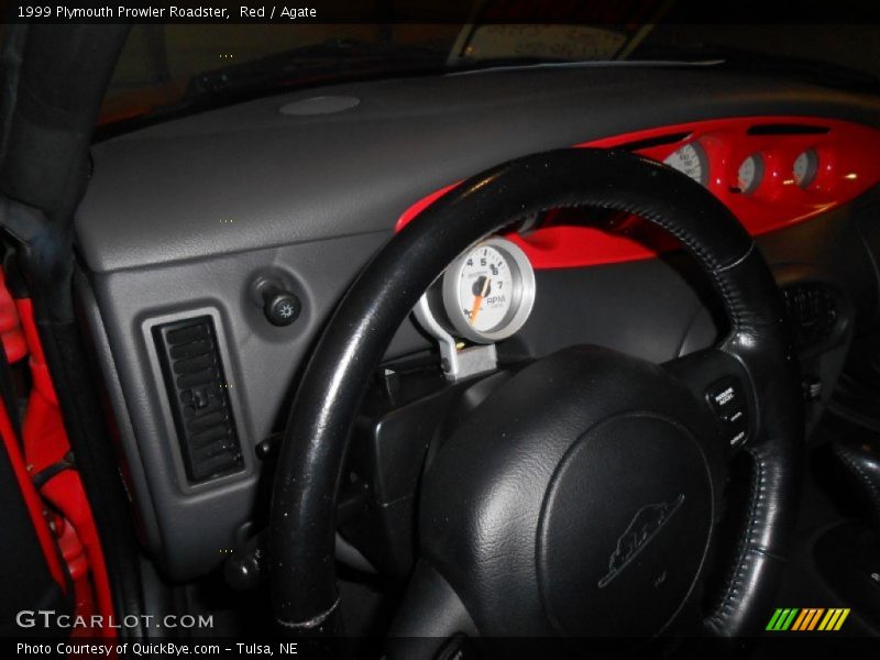 Red / Agate 1999 Plymouth Prowler Roadster