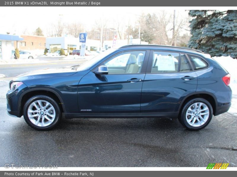  2015 X1 xDrive28i Midnight Blue Metallic