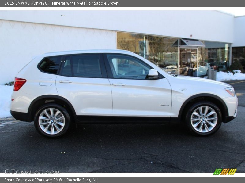  2015 X3 xDrive28i Mineral White Metallic