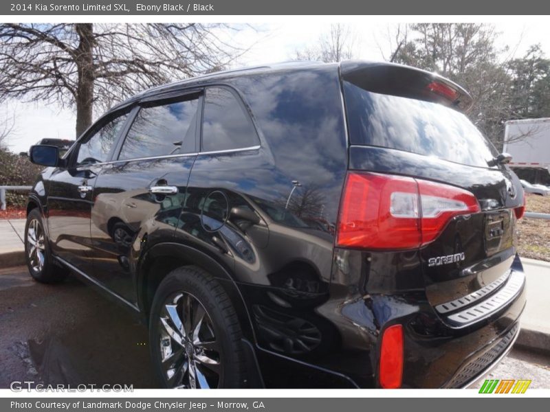 Ebony Black / Black 2014 Kia Sorento Limited SXL