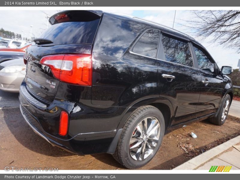 Ebony Black / Black 2014 Kia Sorento Limited SXL