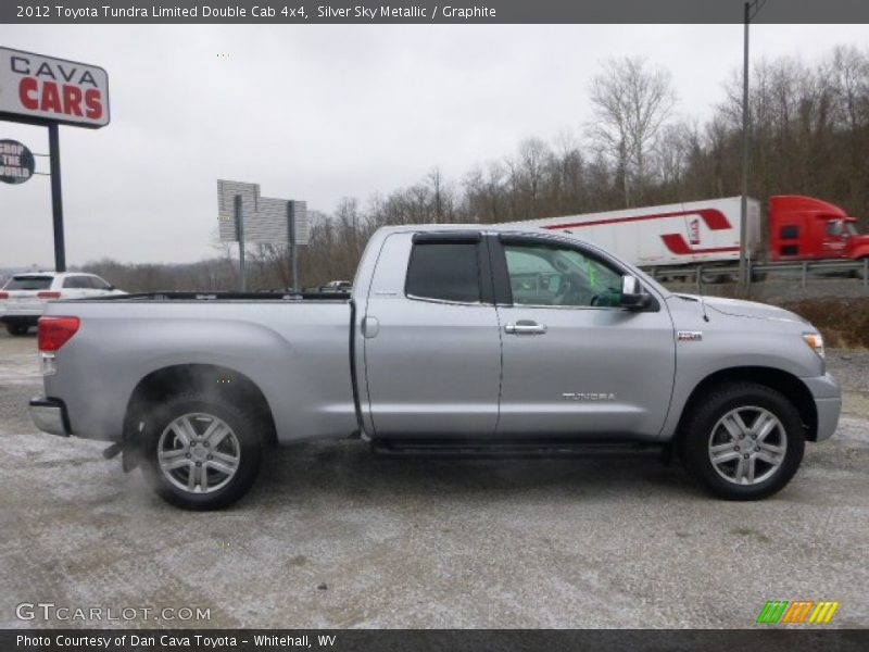 Silver Sky Metallic / Graphite 2012 Toyota Tundra Limited Double Cab 4x4