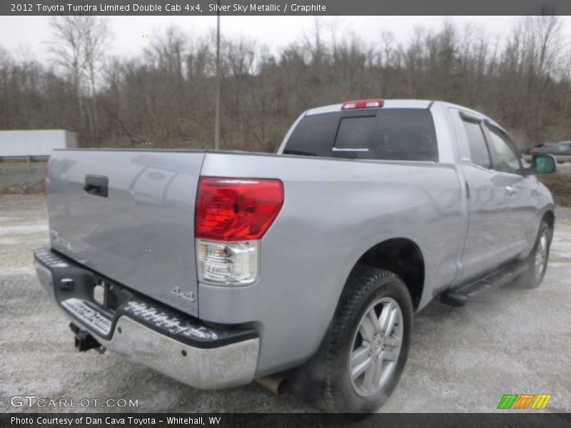 Silver Sky Metallic / Graphite 2012 Toyota Tundra Limited Double Cab 4x4
