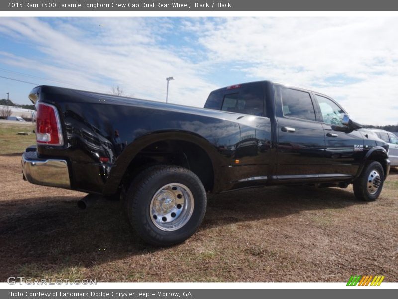 Black / Black 2015 Ram 3500 Laramie Longhorn Crew Cab Dual Rear Wheel