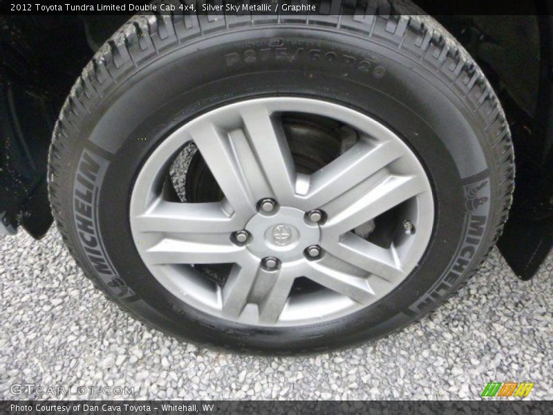 Silver Sky Metallic / Graphite 2012 Toyota Tundra Limited Double Cab 4x4