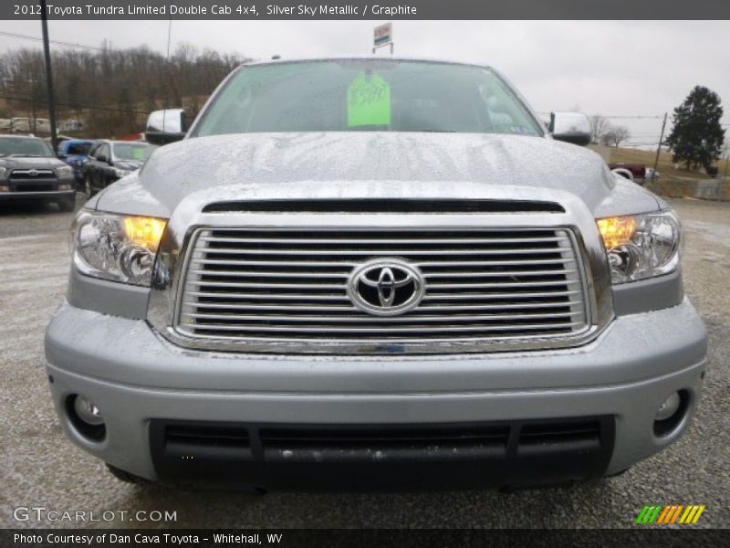 Silver Sky Metallic / Graphite 2012 Toyota Tundra Limited Double Cab 4x4