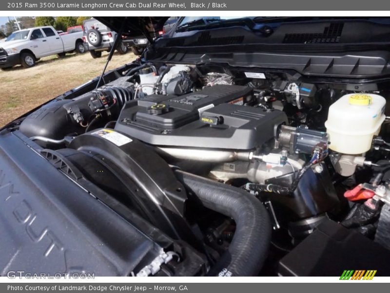  2015 3500 Laramie Longhorn Crew Cab Dual Rear Wheel Engine - 6.7 Liter OHV 24-Valve Cummins Turbo-Diesel Inline 6 Cylinder