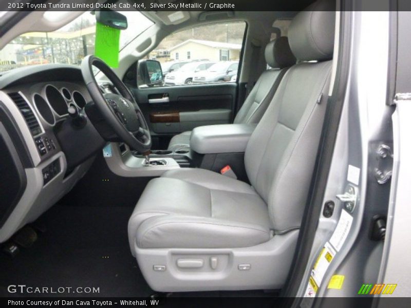  2012 Tundra Limited Double Cab 4x4 Graphite Interior